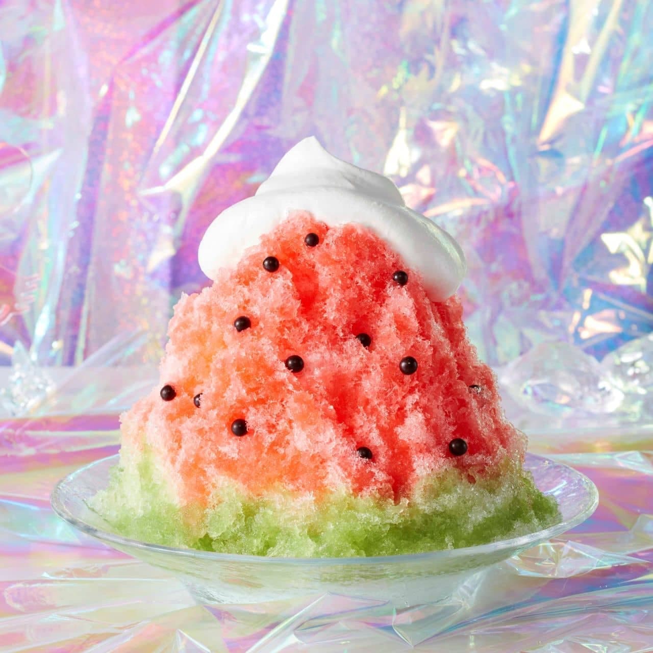 Coco's "Watermelon Fluffy Shaved Ice"