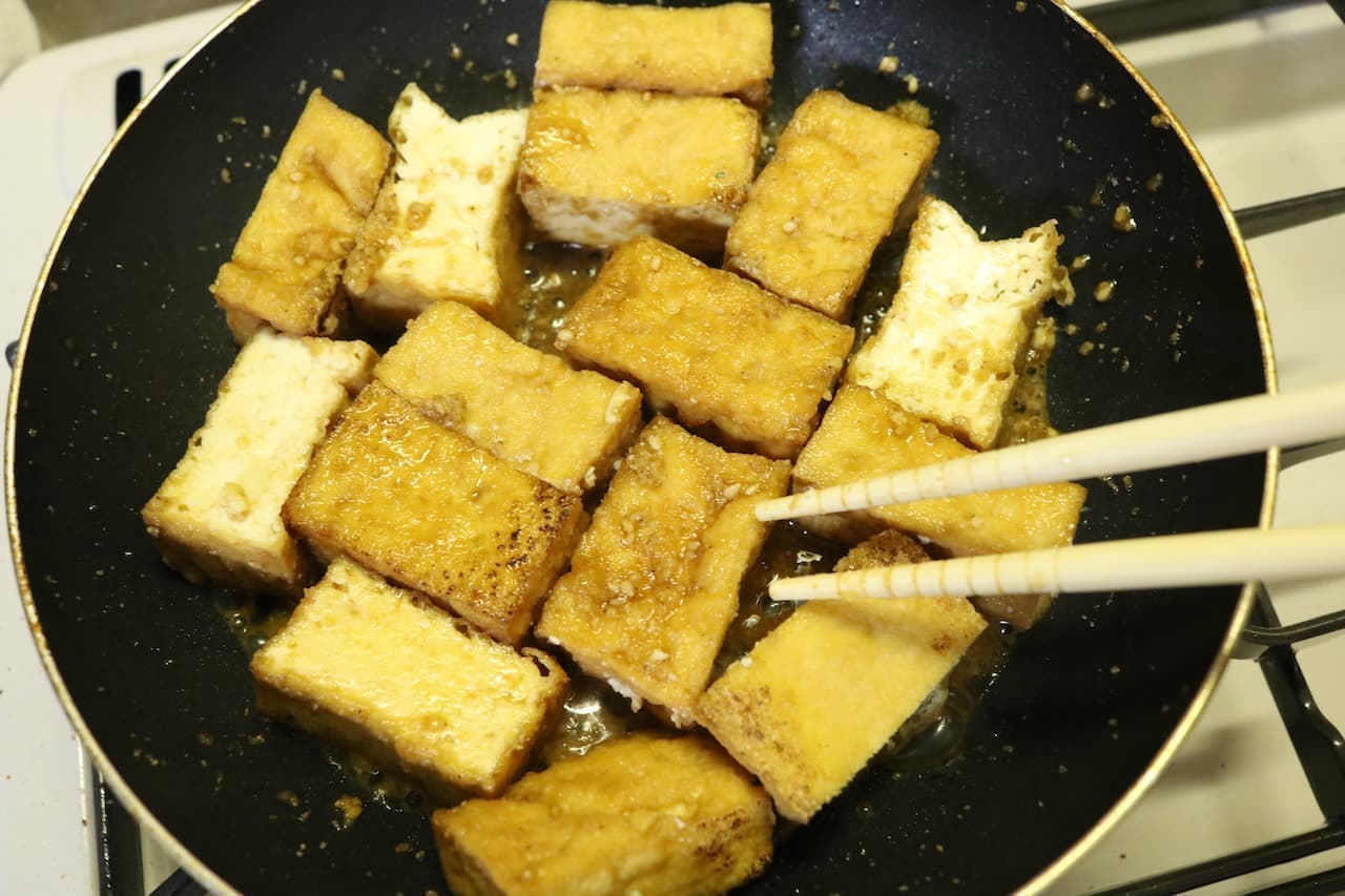 Recipe "Atsuage ginger grilled"