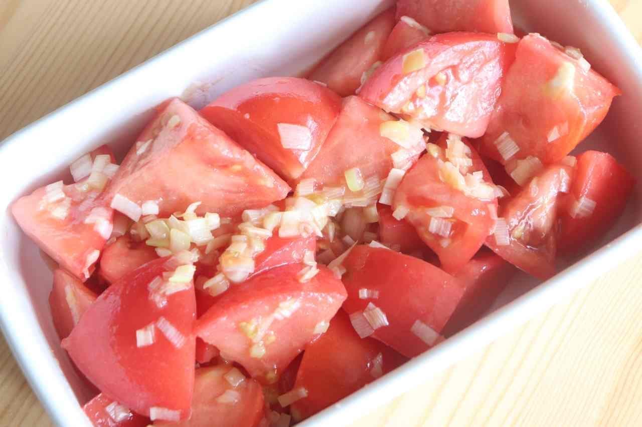「トマト長ねぎナムル」のレシピ