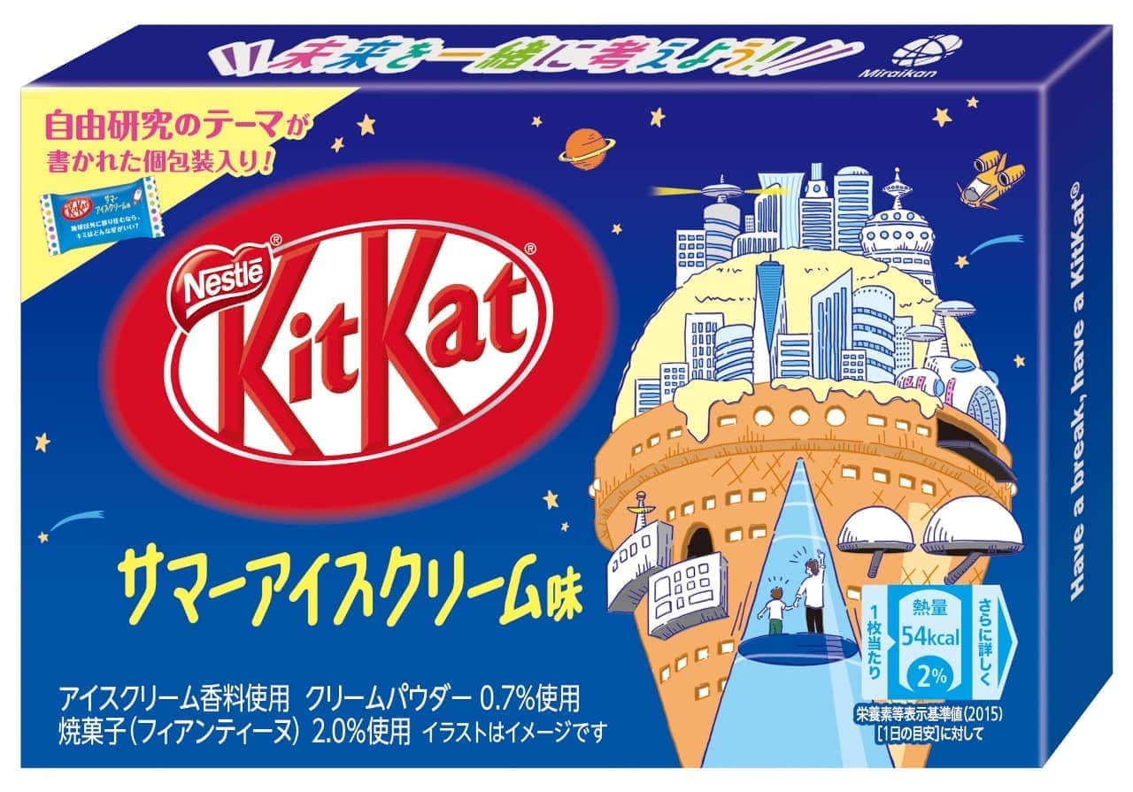 Nestle "KitKat Mini Summer Ice Cream Flavor"