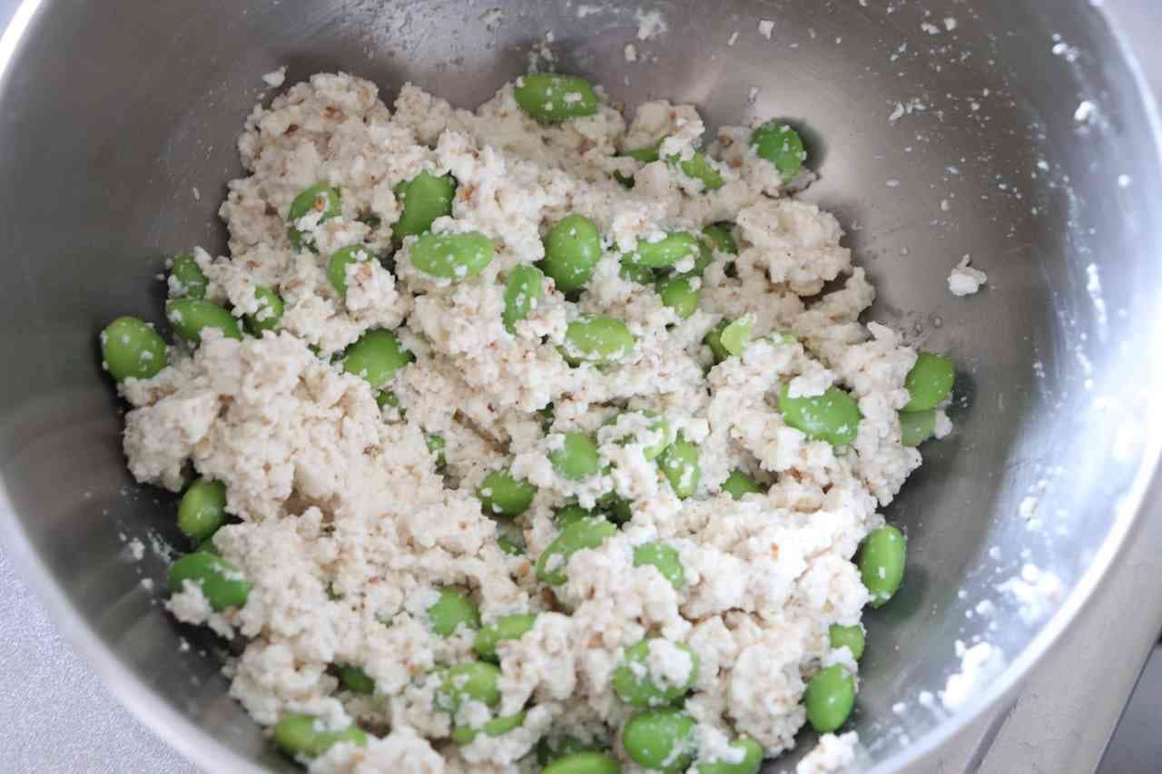 「枝豆の白和え」レシピ