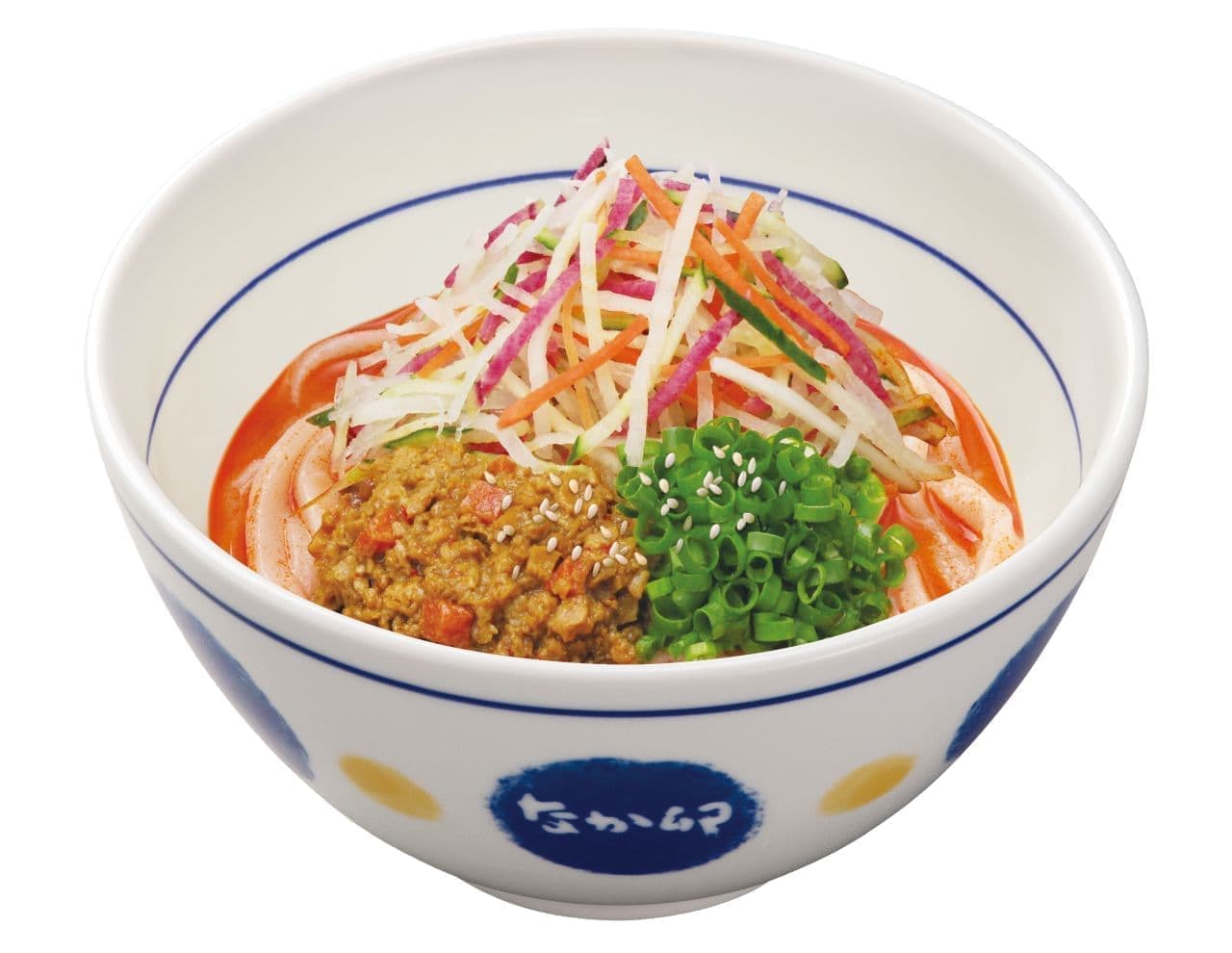 Nakau "Chilled Tantan Udon with Colorful Vegetables"
