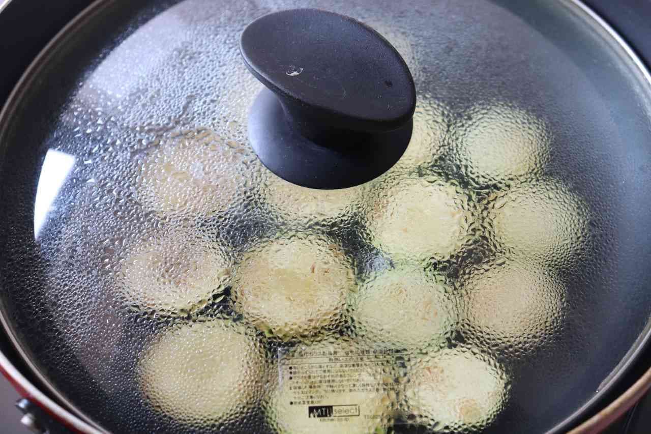 Zucchini butter steamed
