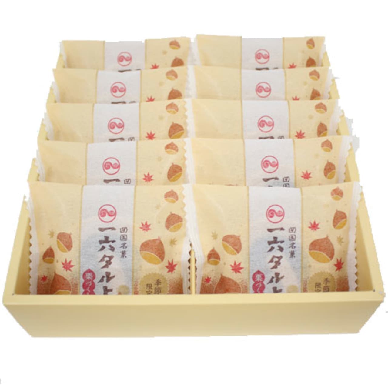 Ichiroku Tart Chestnut Tart" limited edition for fall