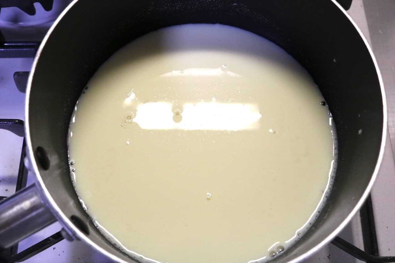 Recipe "soy milk pudding"