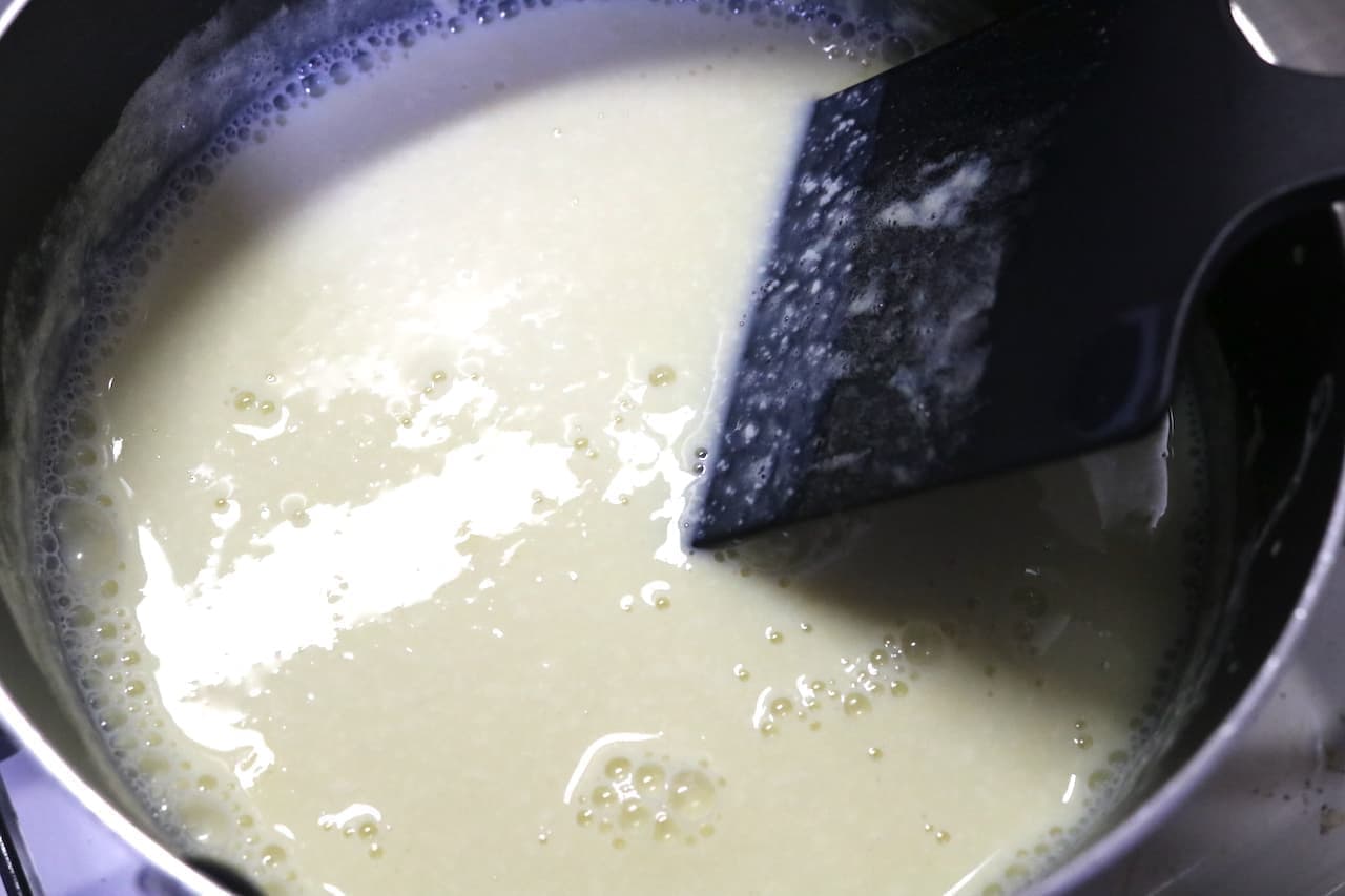 Recipe "soy milk pudding"