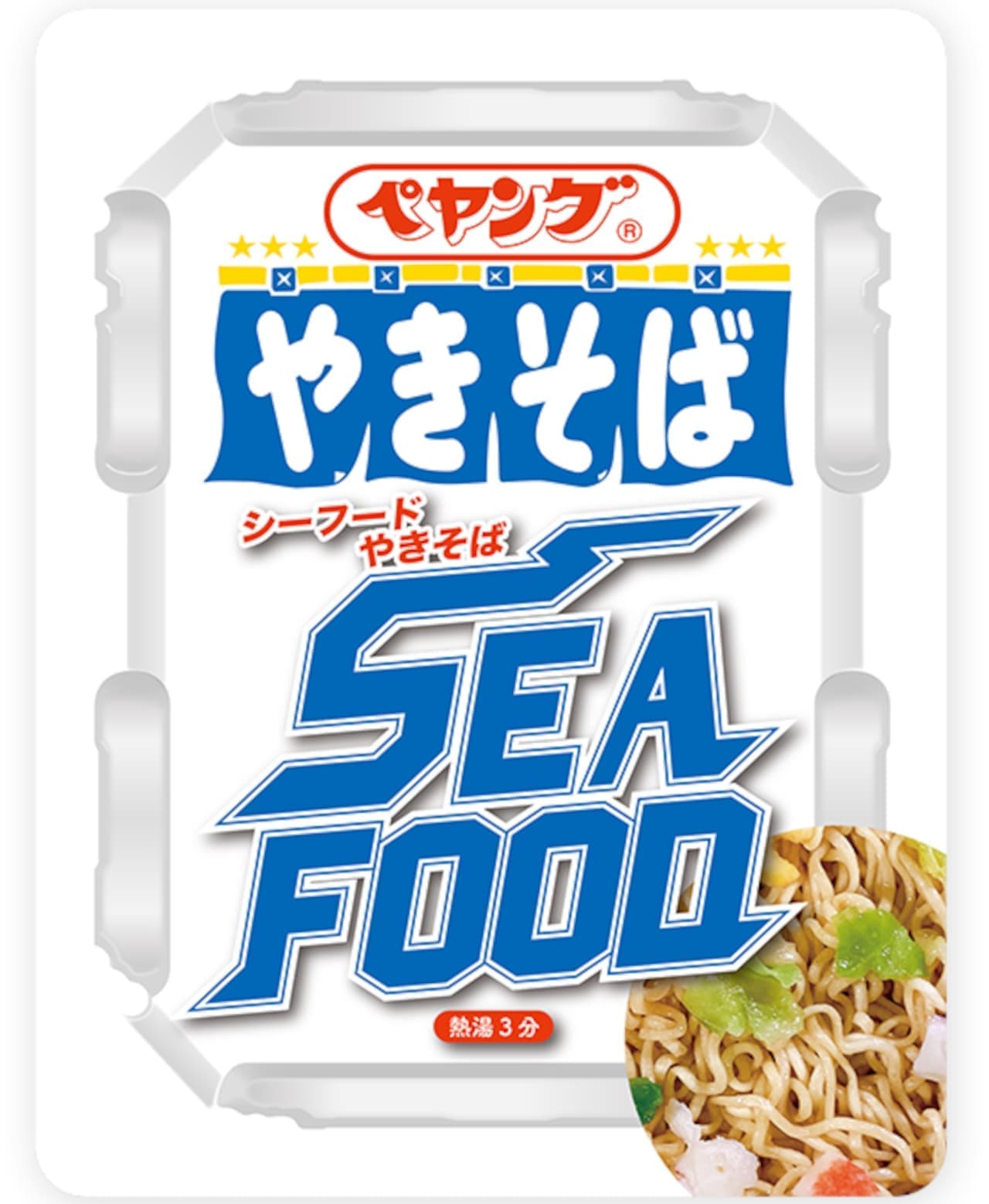Maruka Foods "Peyoung Seafood Yakisoba"