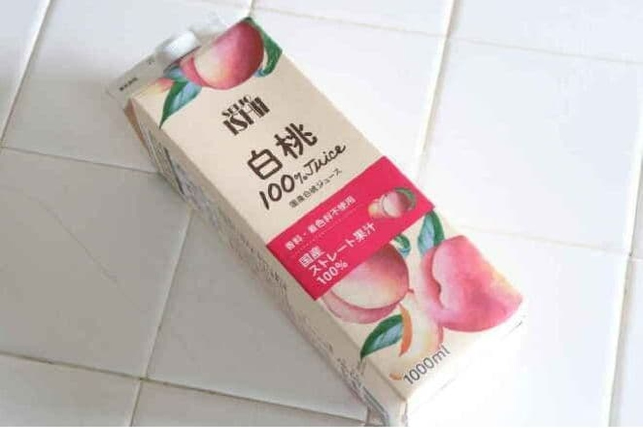 Seijo Ishii domestic white peach juice