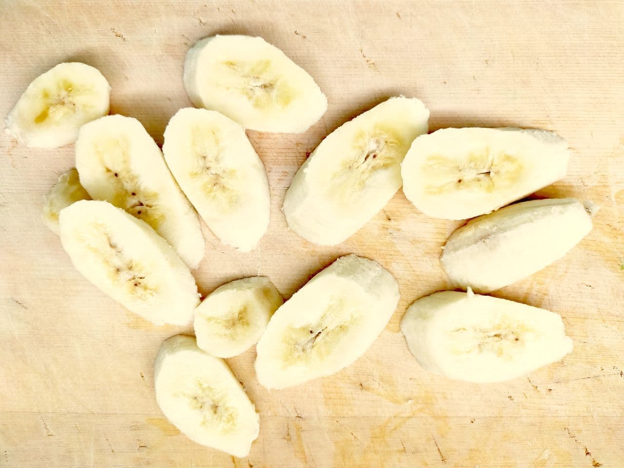 「自家製バナナアイス」のレシピ