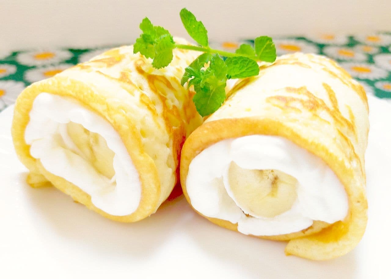 "Tamagoyaki roll cake" recipe