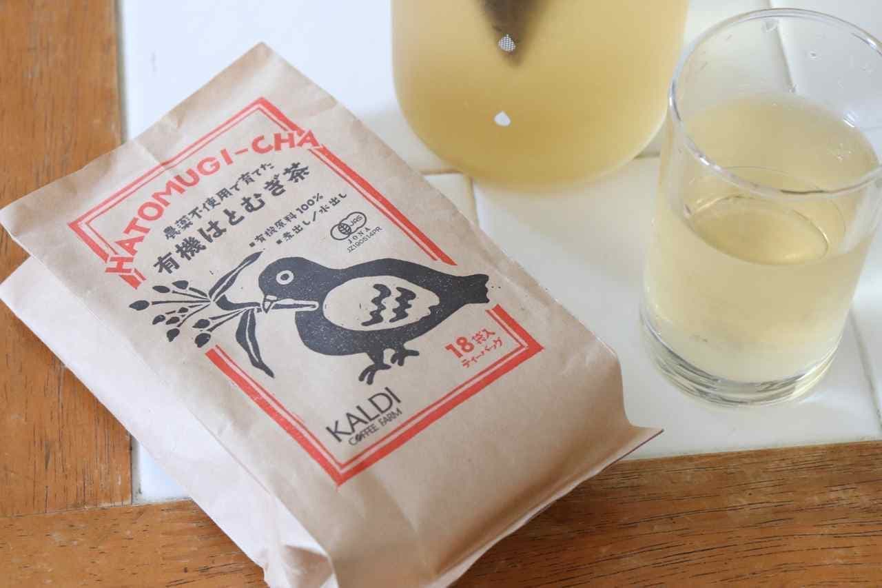 KALDI "Organic Coix Tea grown without pesticides"
