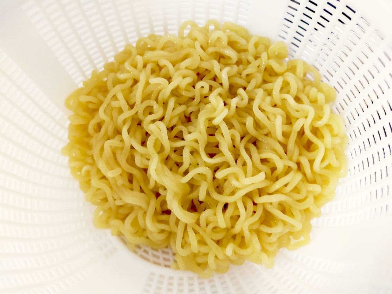 "Chilled spicy ramen without juice" recipe
