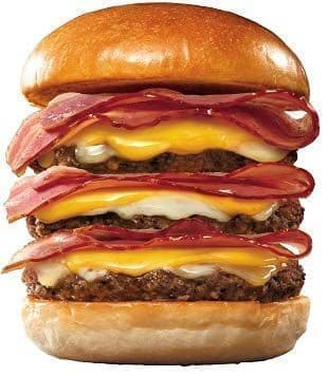 Lotteria "Triple Bacon Triple Exquisite Cheeseburger"