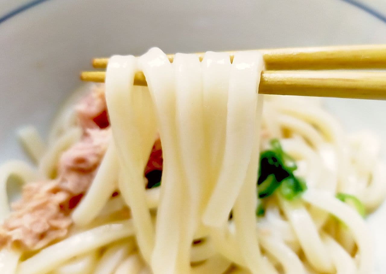 Step 4: How to defrost frozen udon noodles to make them sticky