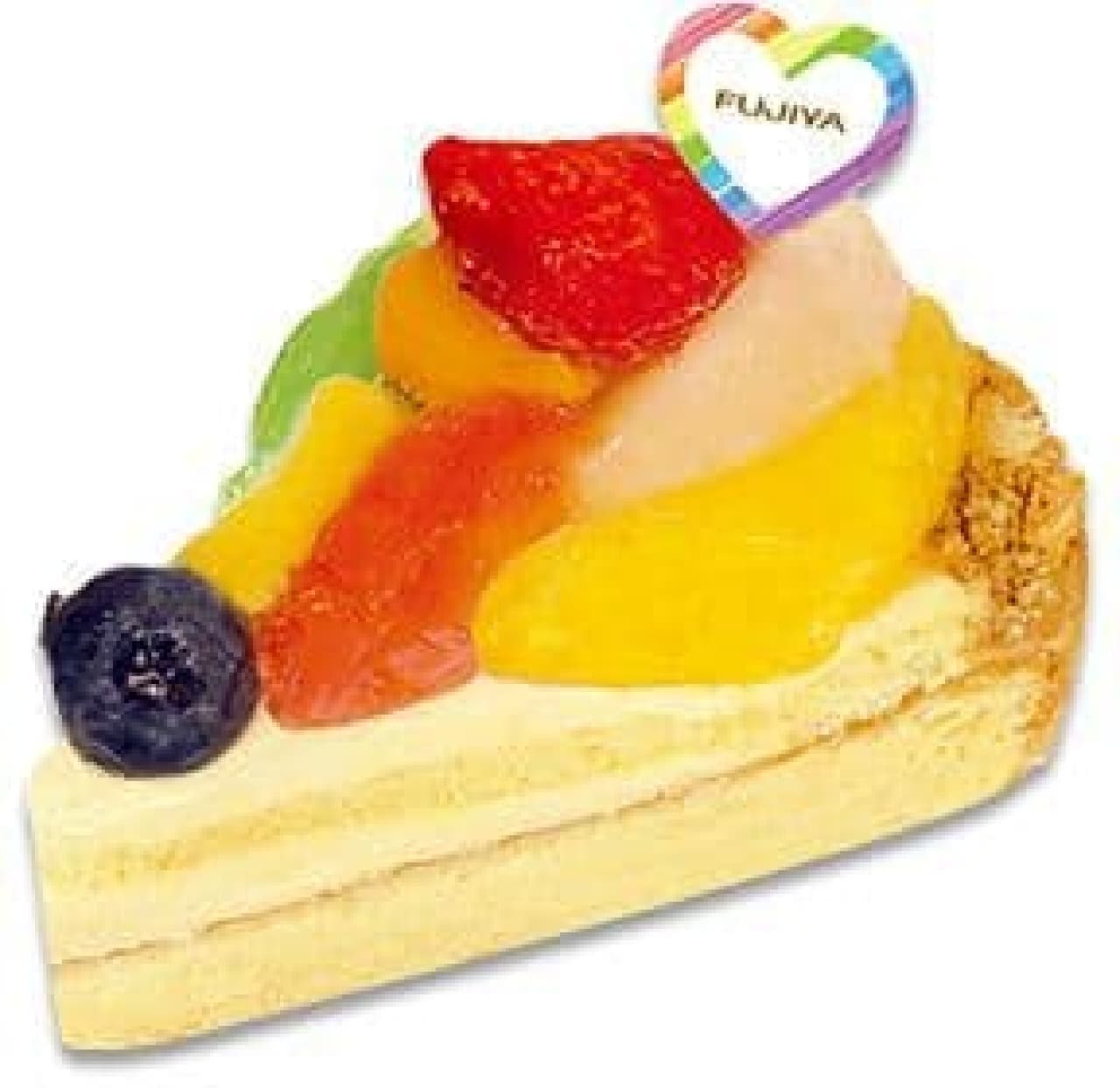 Fujiya pastry shop "Nijiiro Fruit Tart"