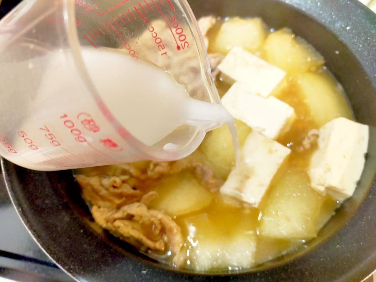 "Wax gourd tofu" recipe