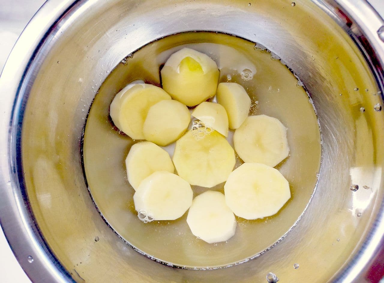 "Potato tomato boiled" recipe