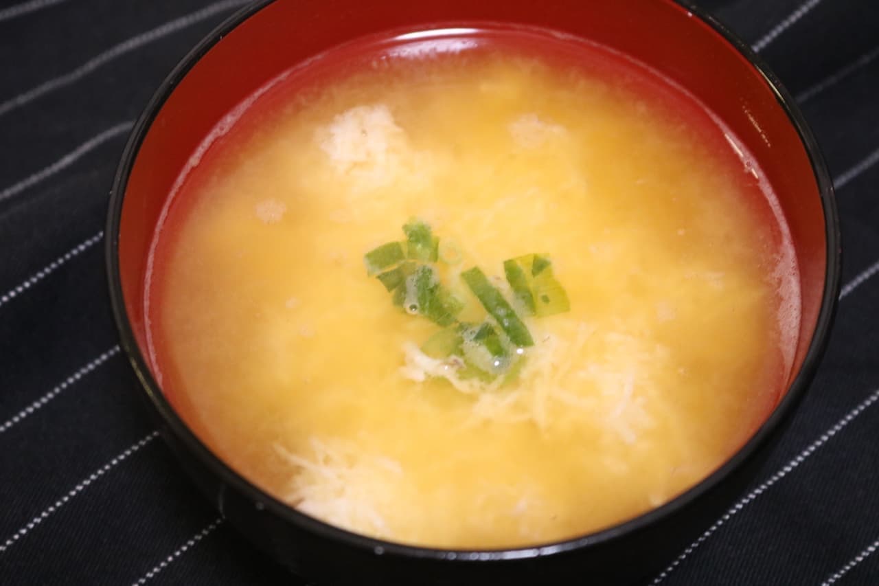 Recipe "Tororo miso soup"