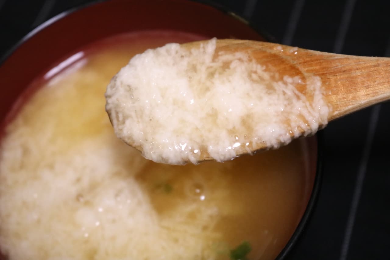 Recipe "Tororo miso soup"