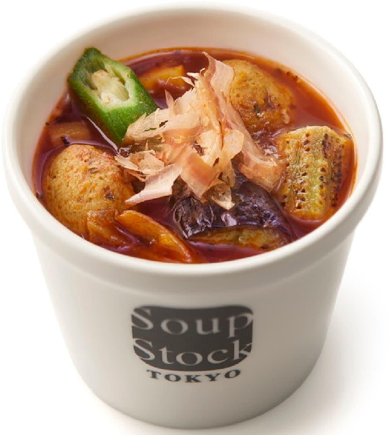 Soup Stock Tokyo "Surimi dumpling soup curry from Goto, Nagasaki Prefecture"