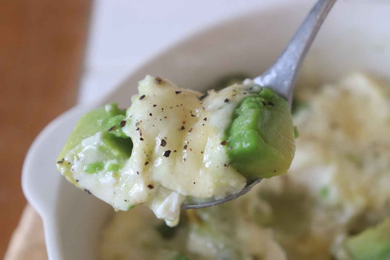 "Tofu avocado gratin" recipe