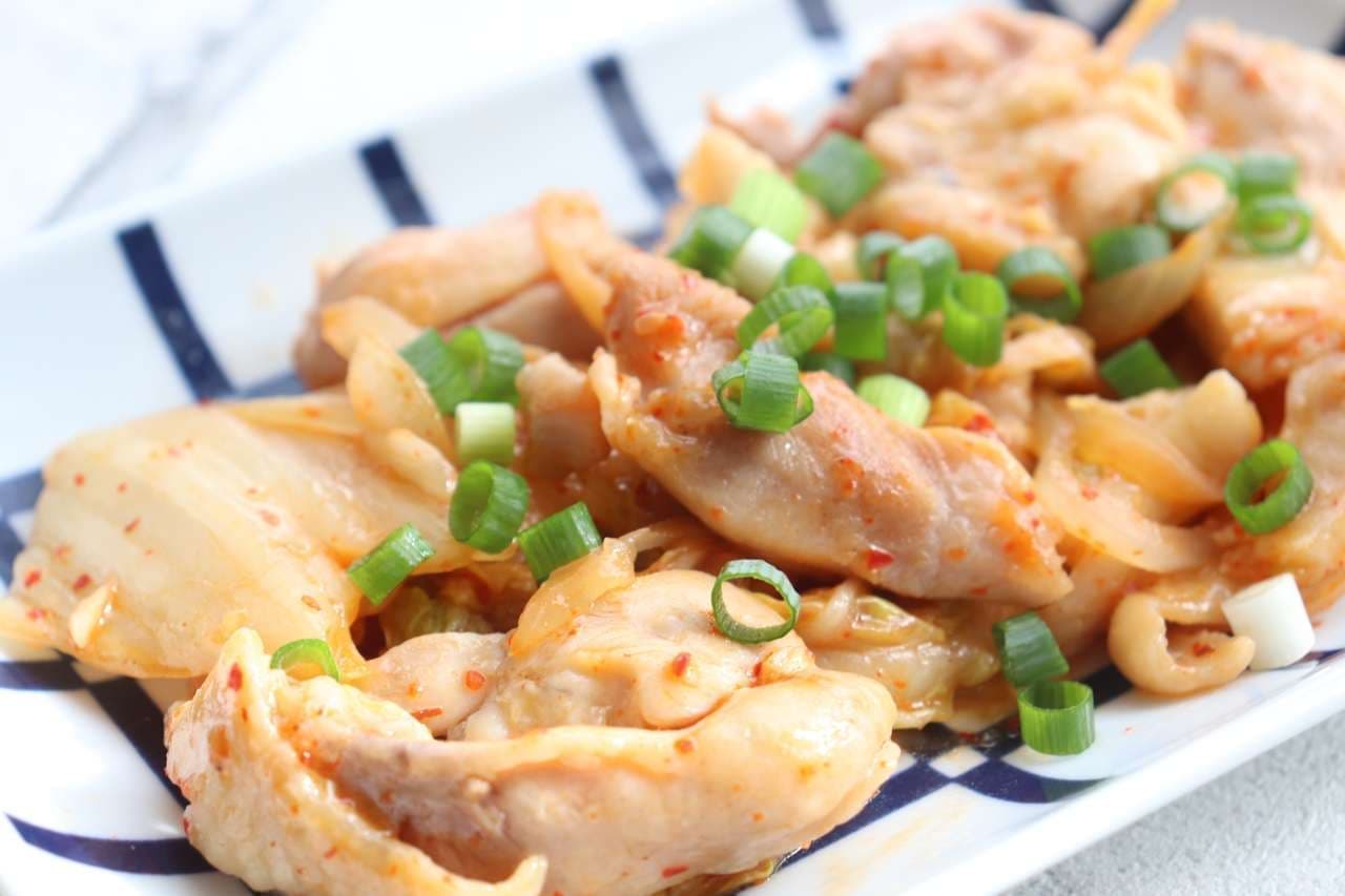 Recipe "chicken kimchi"