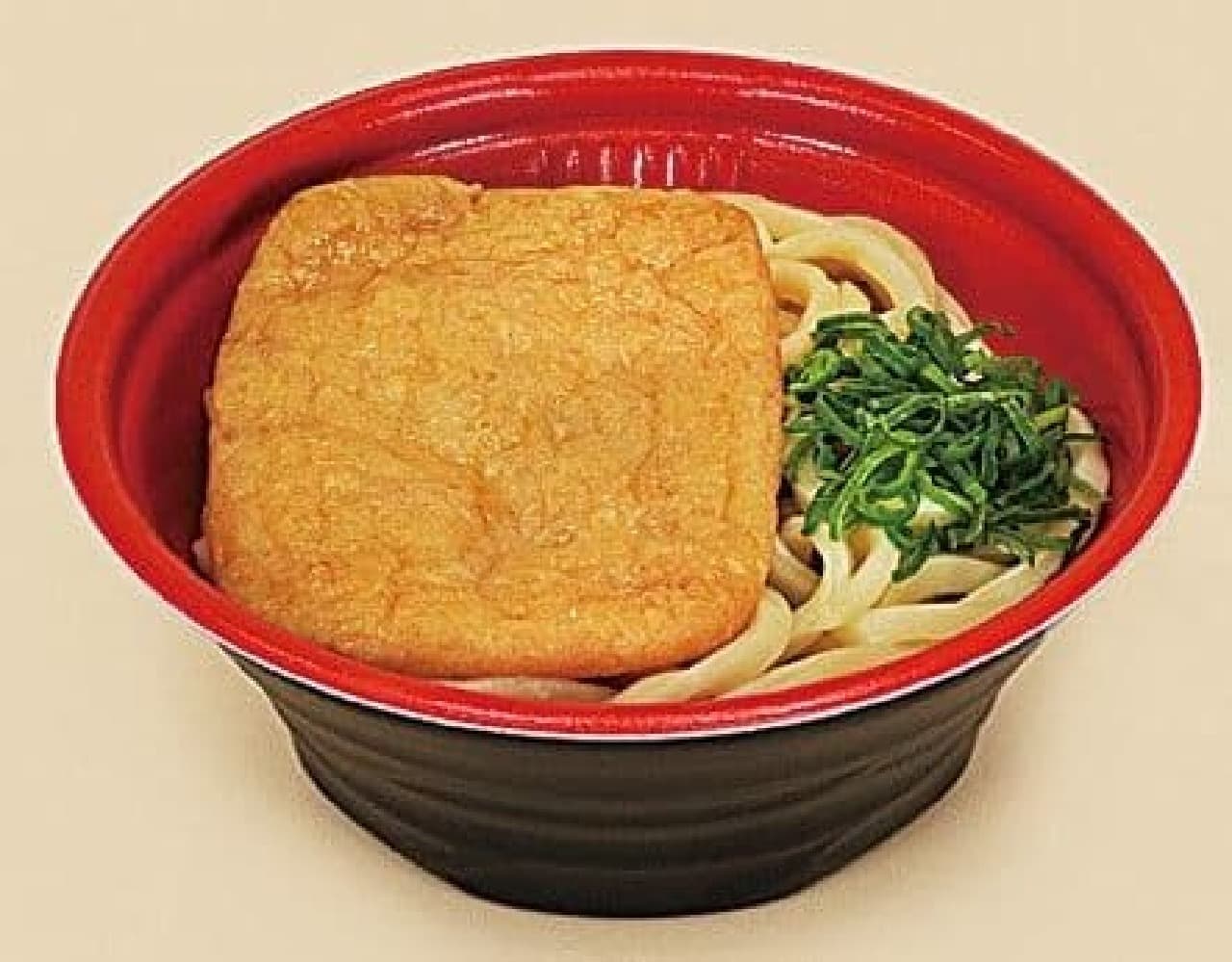 FamilyMart "Katsune Udon cooked in a kettle"
