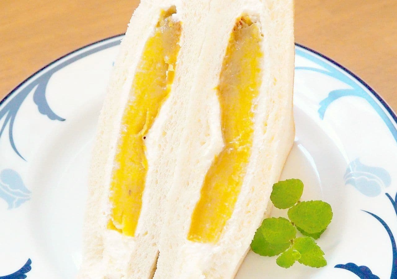 「焼き芋サンド」レシピ
