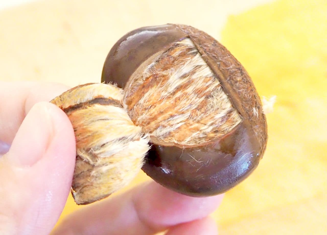 Step 3: How to freeze and peel chestnuts