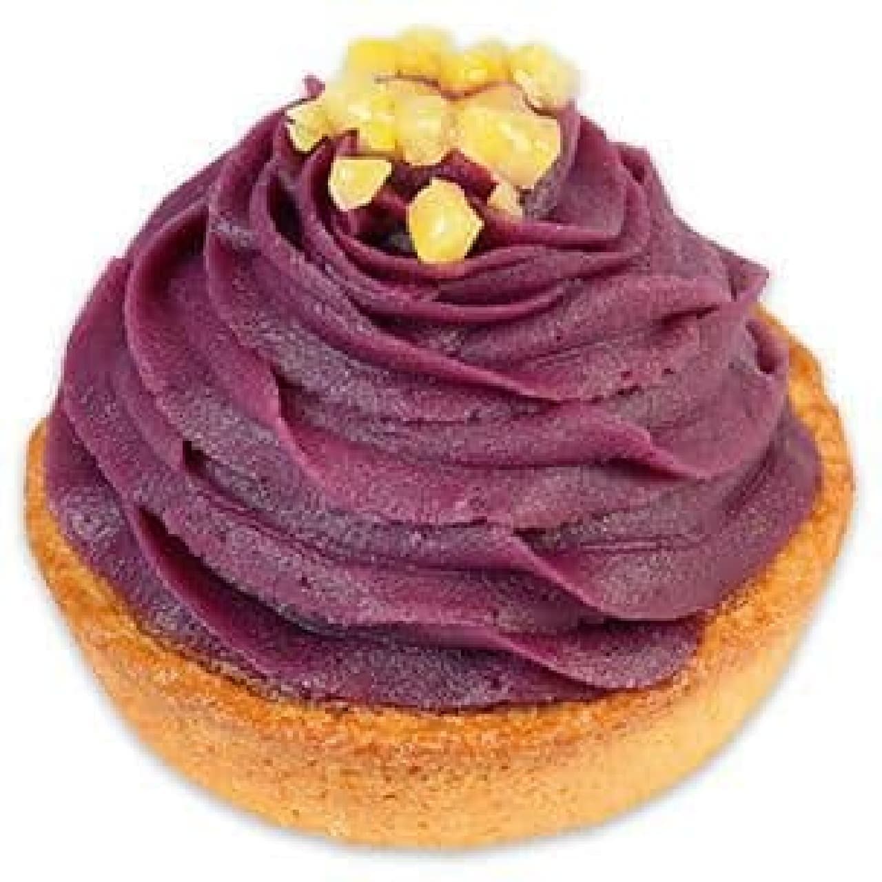 Fujiya pastry shop "Aya purple potato tart from Kagoshima prefecture"