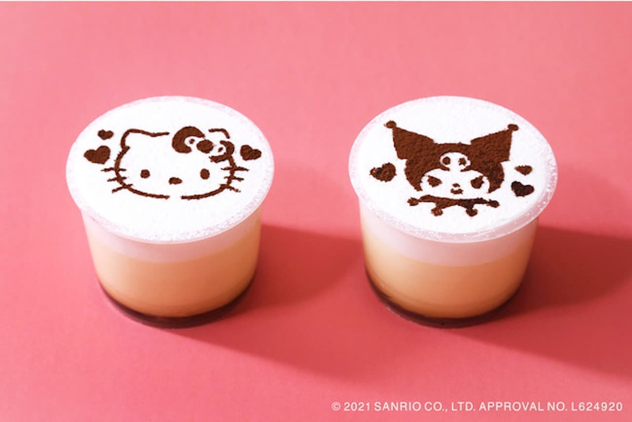 Pastel Ikebukuro Tobu store limited "Hello Kitty mini pudding" and "Kuromi mini pudding"