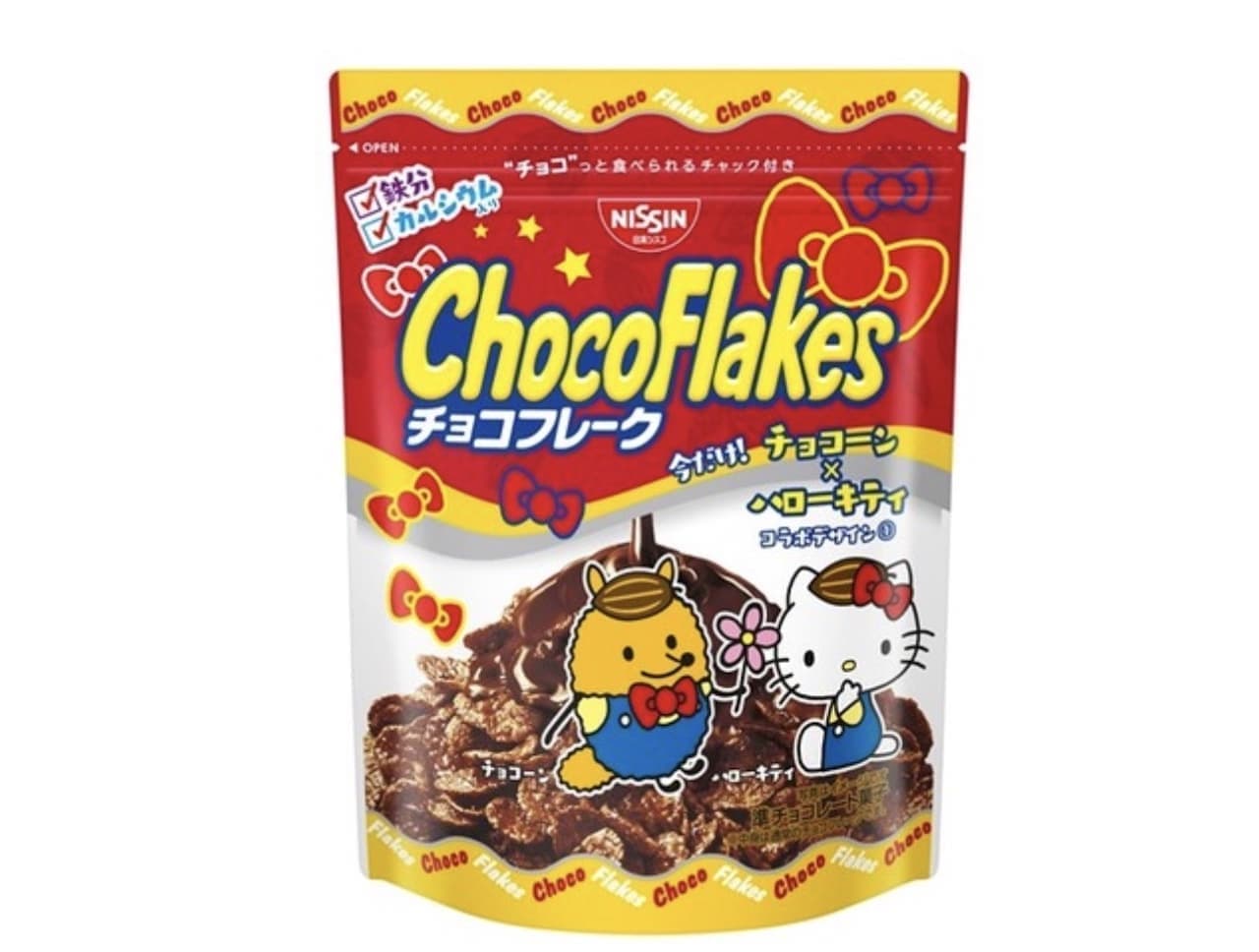 Nissin Cisco "Chocolate Flake Sanrio Character Collaboration Package"