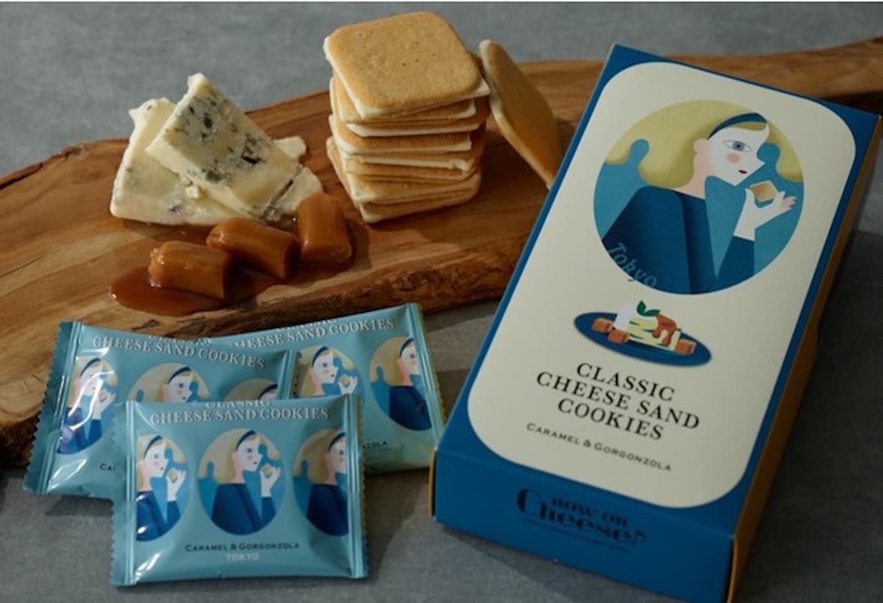 Now on Cheese クラシックチーズサンド・カラメル&ゴルゴンゾーラ