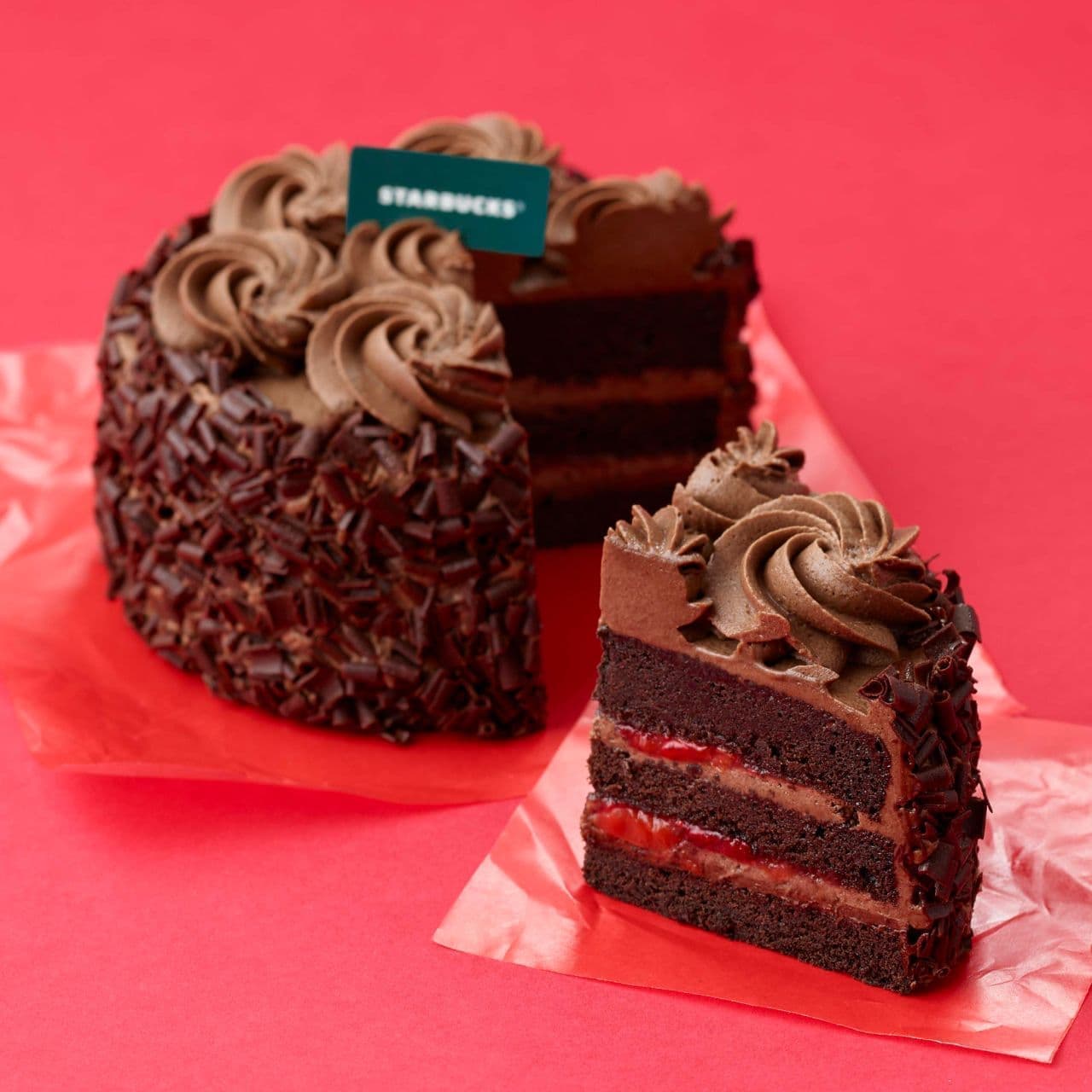 スターバックス「チョコレートフォレストケーキ」