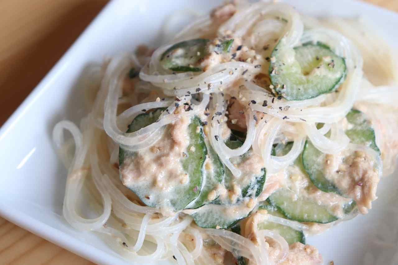 Recipe for "Vermicelli Tuna Mayo Salad"