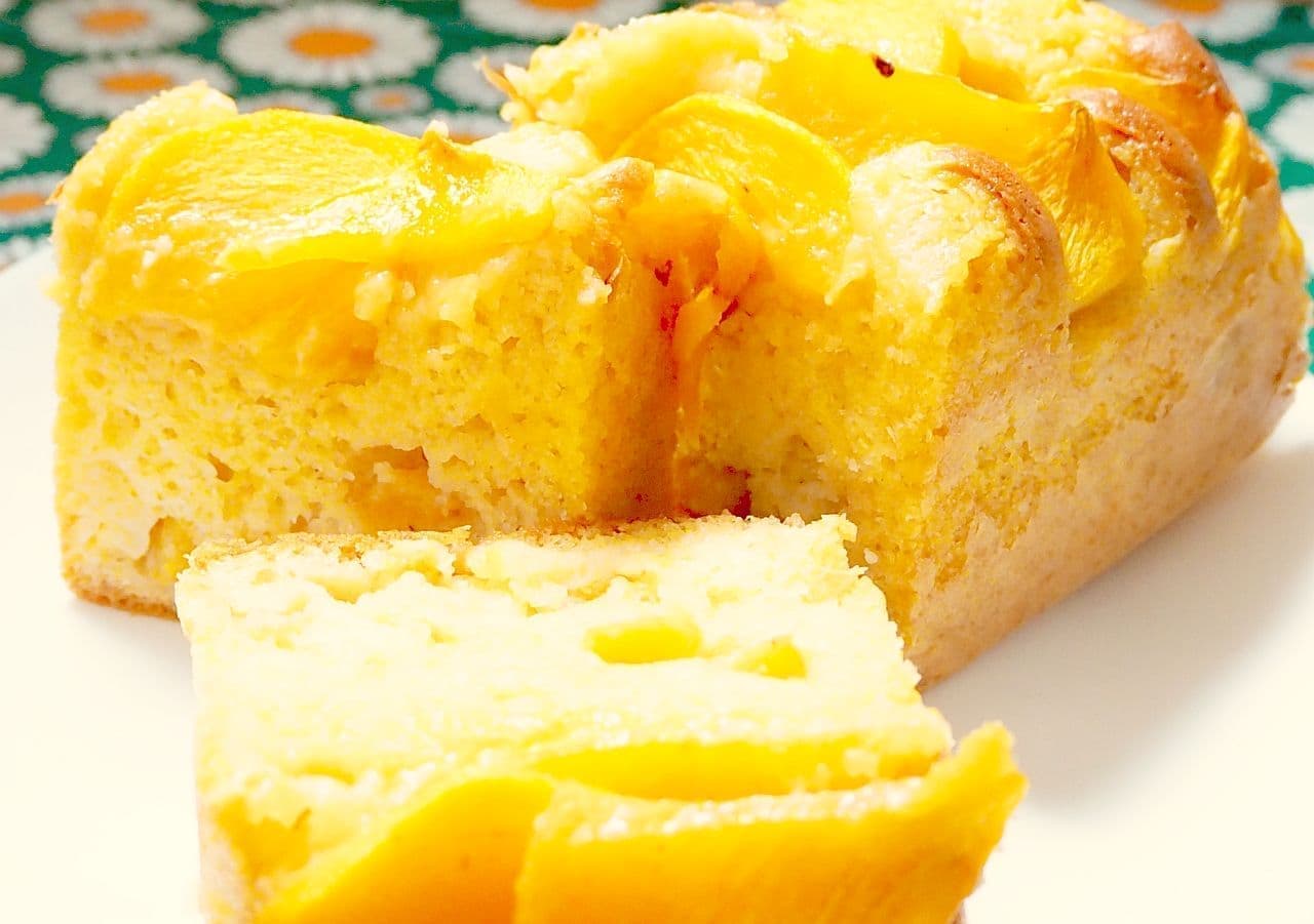 「柿のパウンドケーキ」レシピ