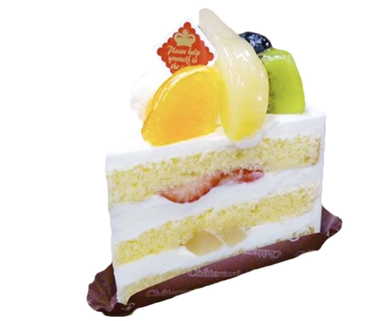 Chateraise "Pear and Fruit Premium Pure Cream Shortcake"