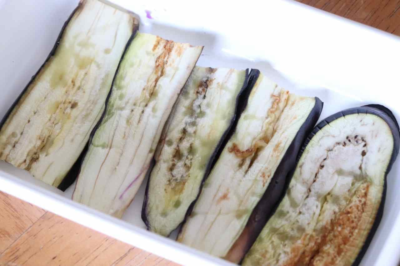 "Eggplant lasagna" recipe with a toaster
