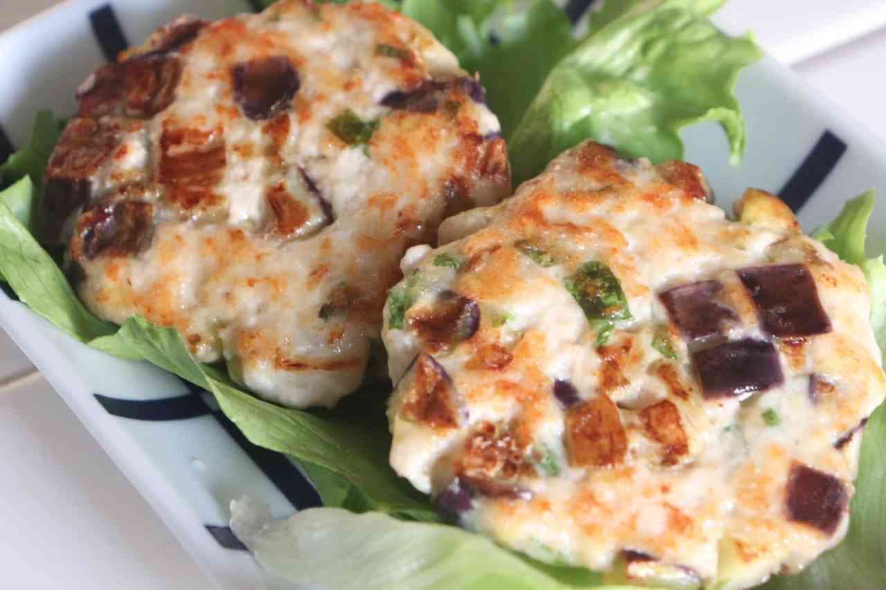 Recipe for "Rumbling eggplant chicken meatballs"