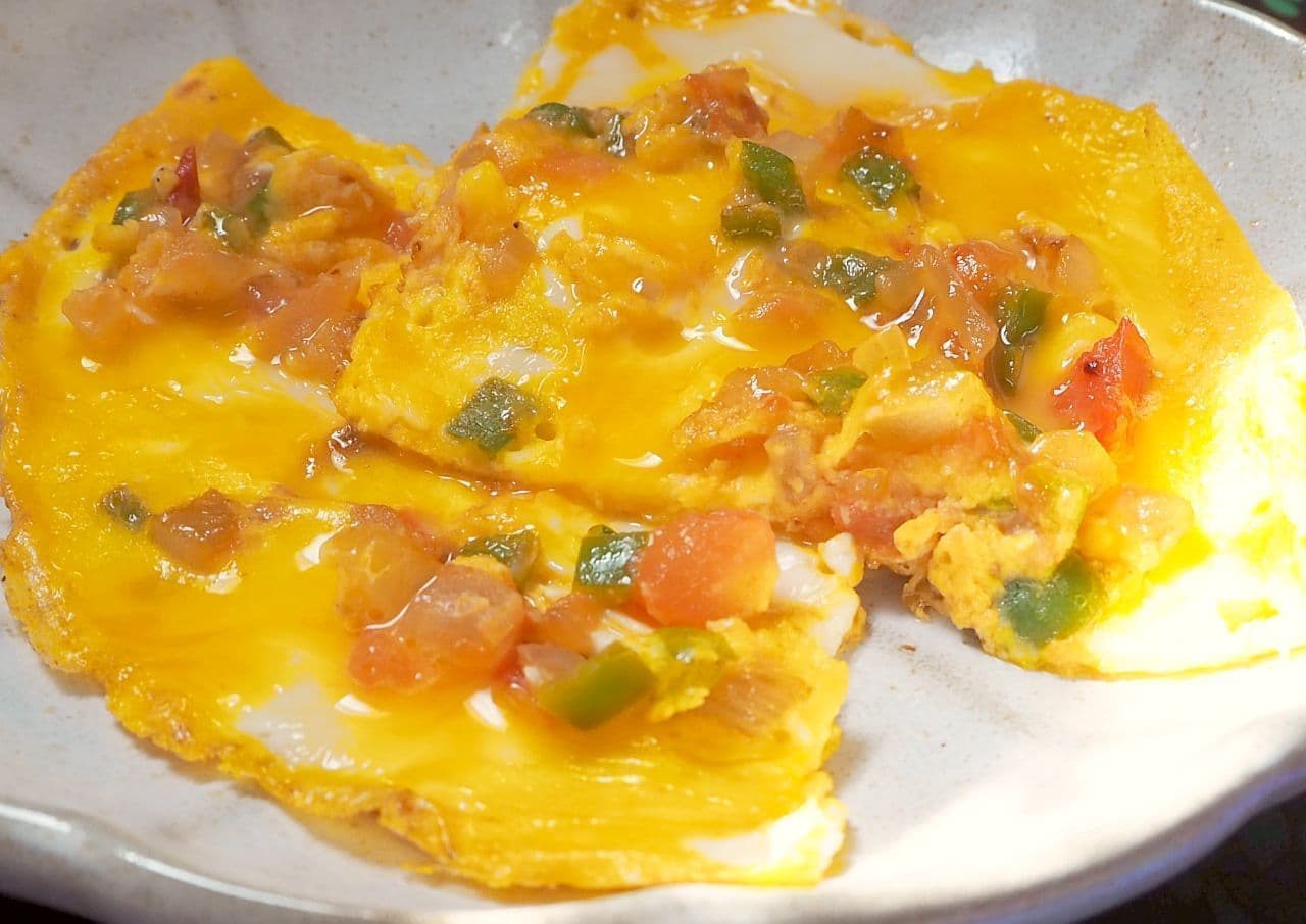 Recipe "Open Omelet"