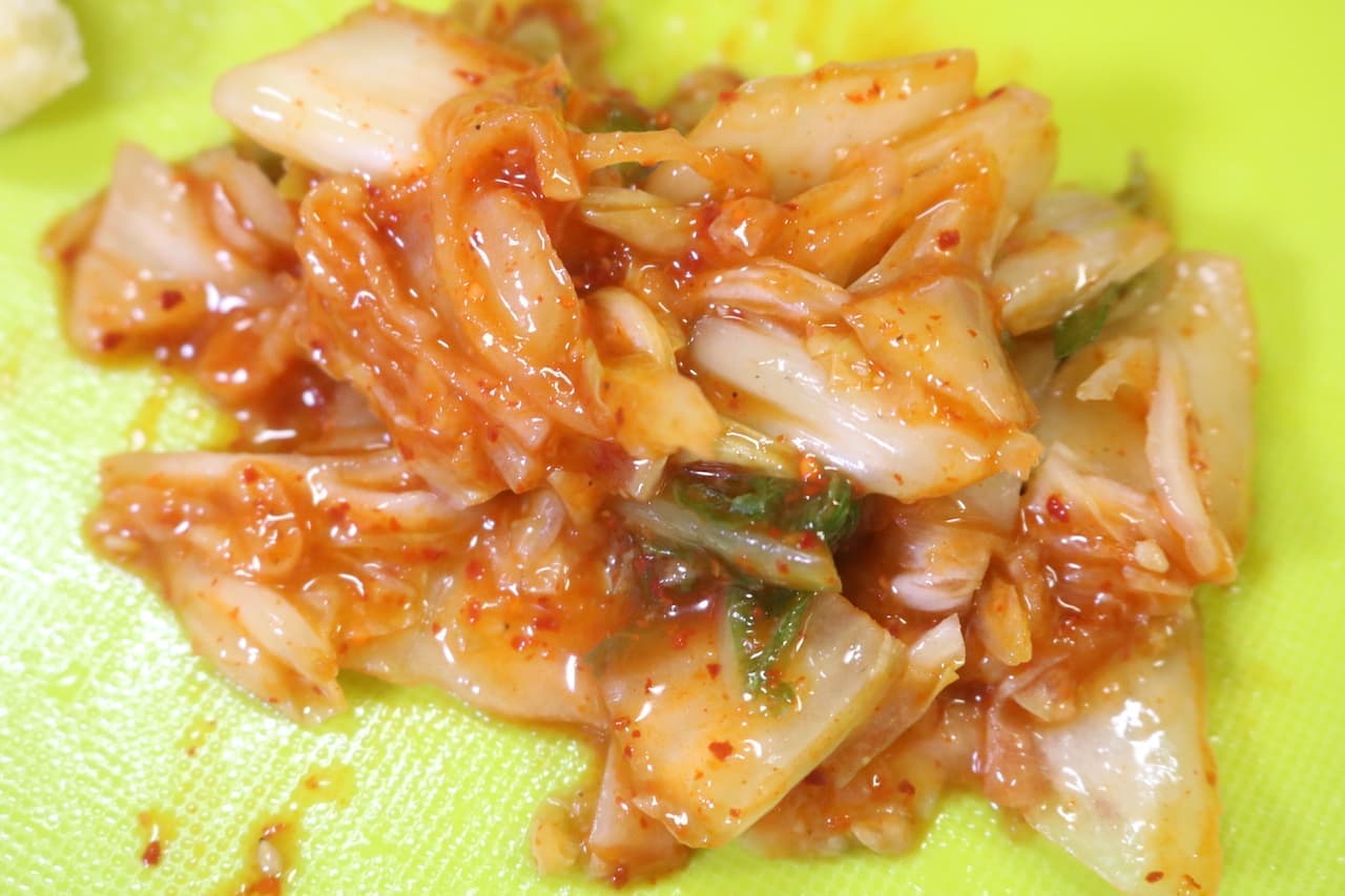 Recipe "Kimchi Jjigae-flavored miso soup"