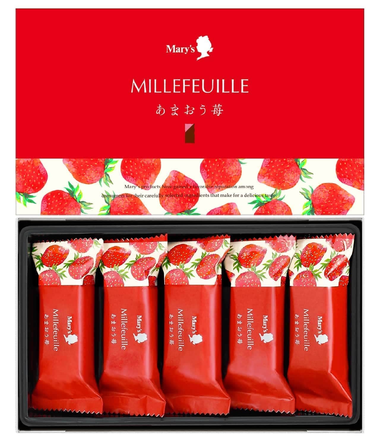 Mary chocolate "Mille-feuille (Amaou strawberry)"