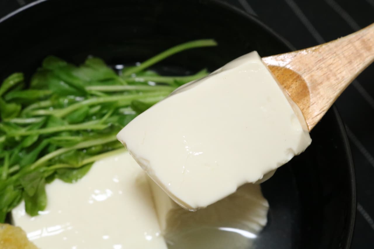 レシピ「レンチン湯豆腐」
