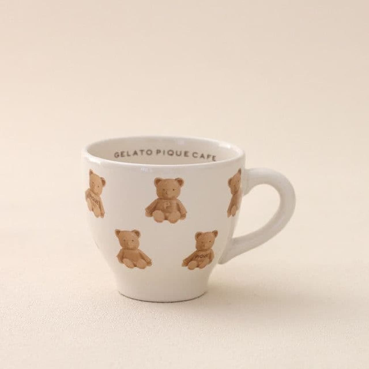 Gelato Pique Cafe "Chocolate Bear Pattern Mug"