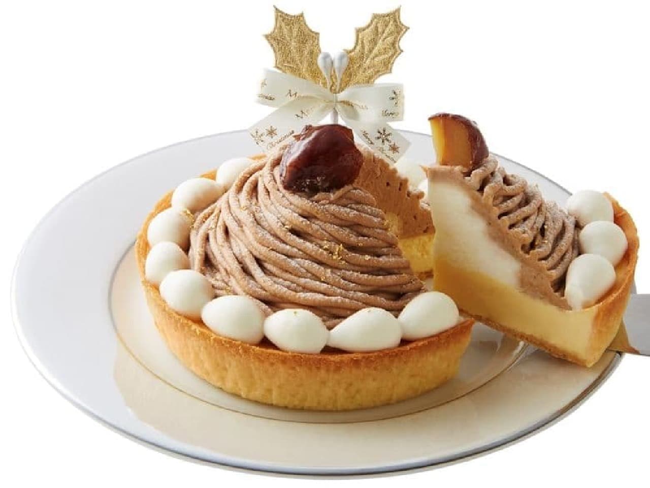 Morozoff "Christmas Mont Blanc Cheesecake"