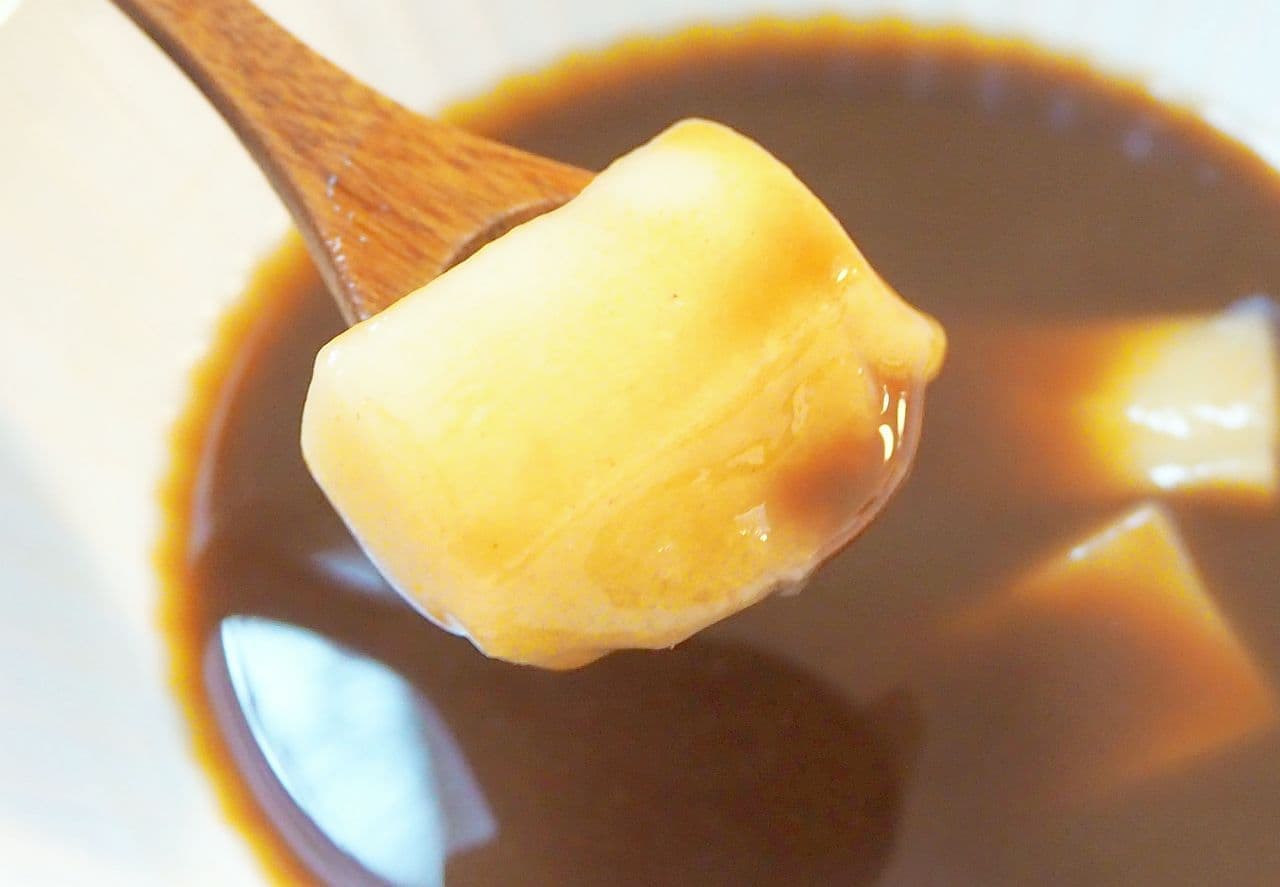 "Coffee Shiruko" recipe