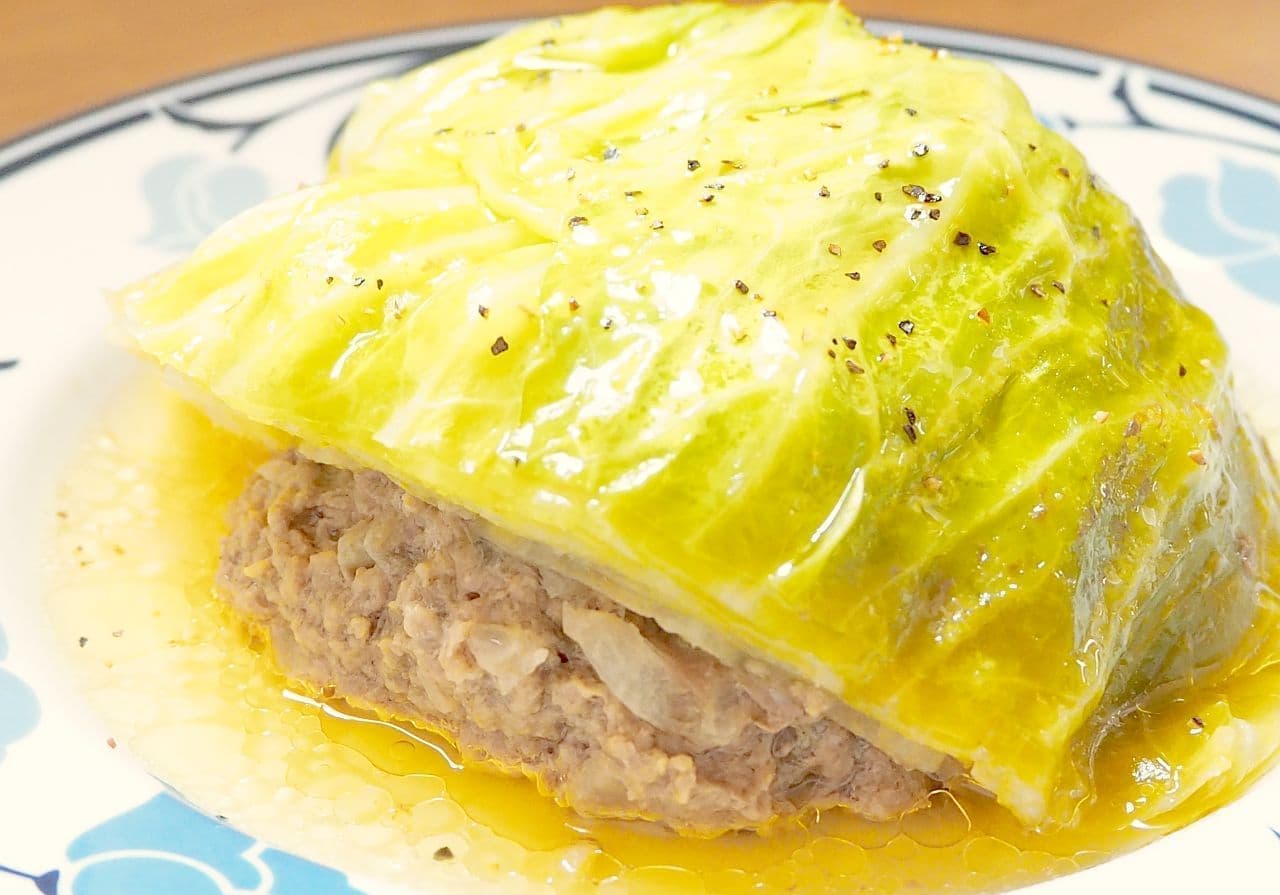 "Unrolled roll cabbage" recipe
