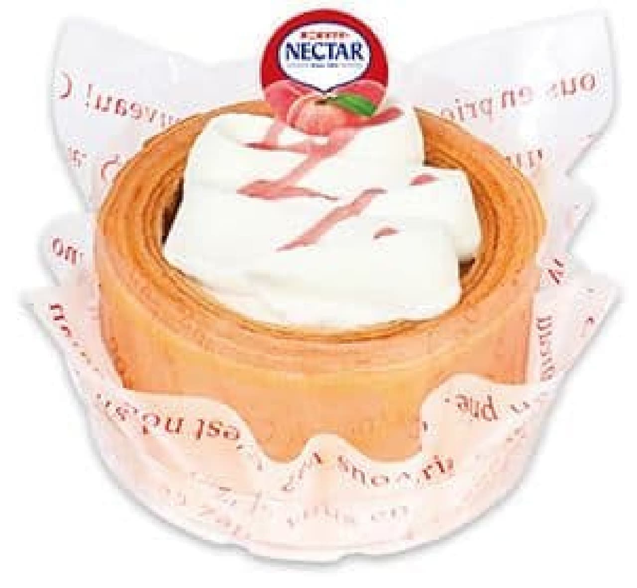 Fujiya pastry shop "Plenty of cream stump cake (nectar peach)"