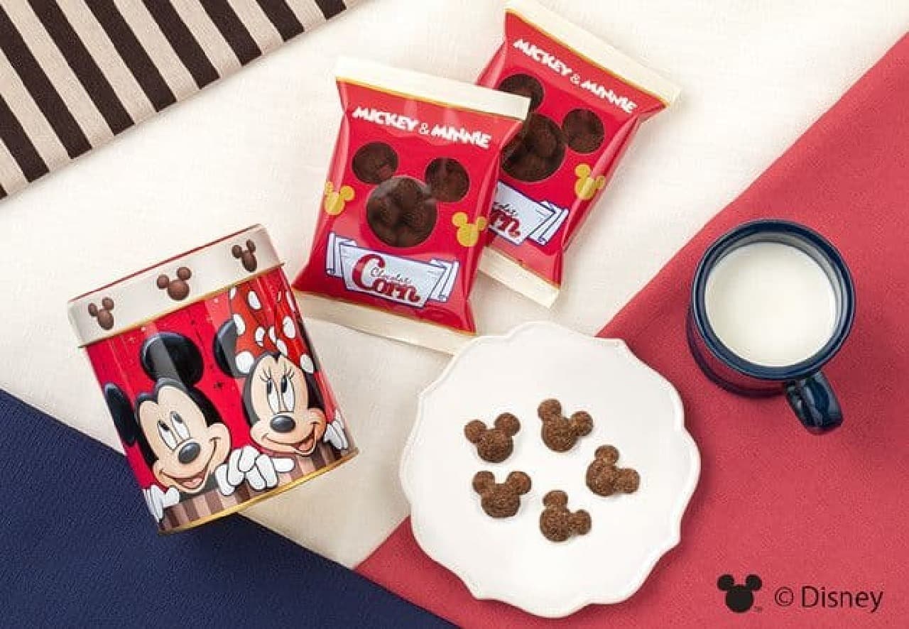 Disney SWEETS COLLECTION by Tokyo Banana "Mickey Mouse & Minnie Mouse / Cone Chocolat Flavor"