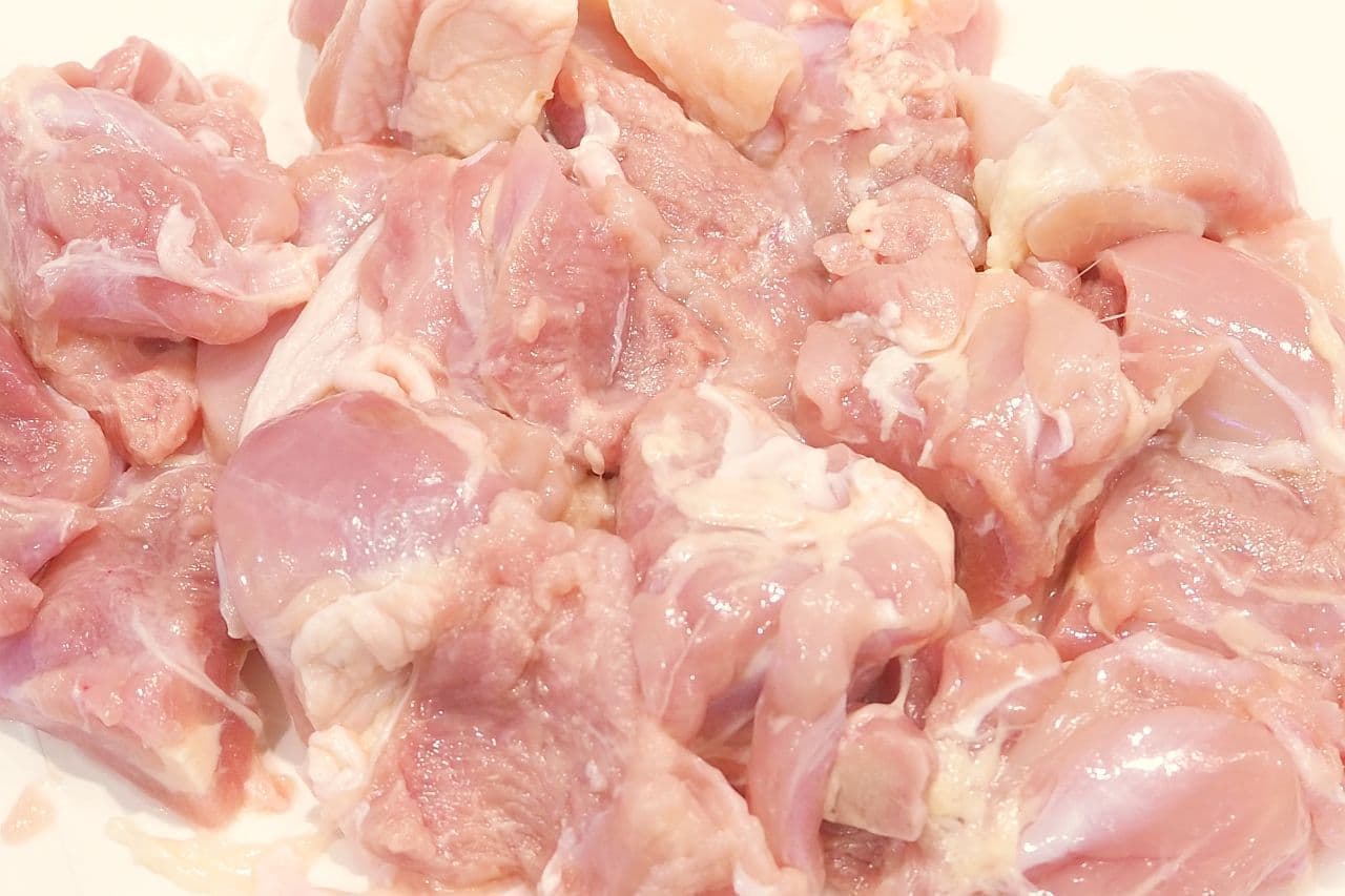 "Taro and chicken thigh boiled in horse" recipe